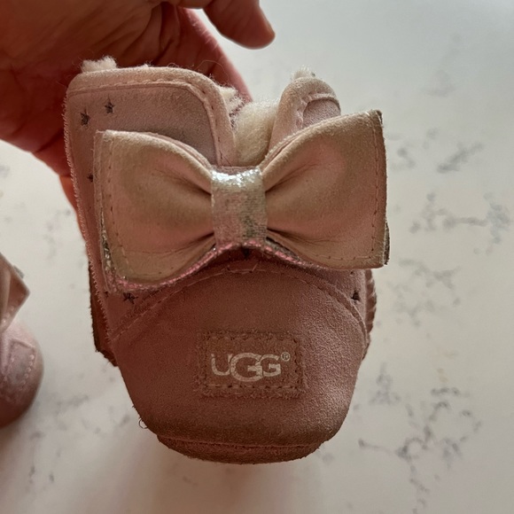 Baby girl Bow UGG boots - Picture 3 of 4